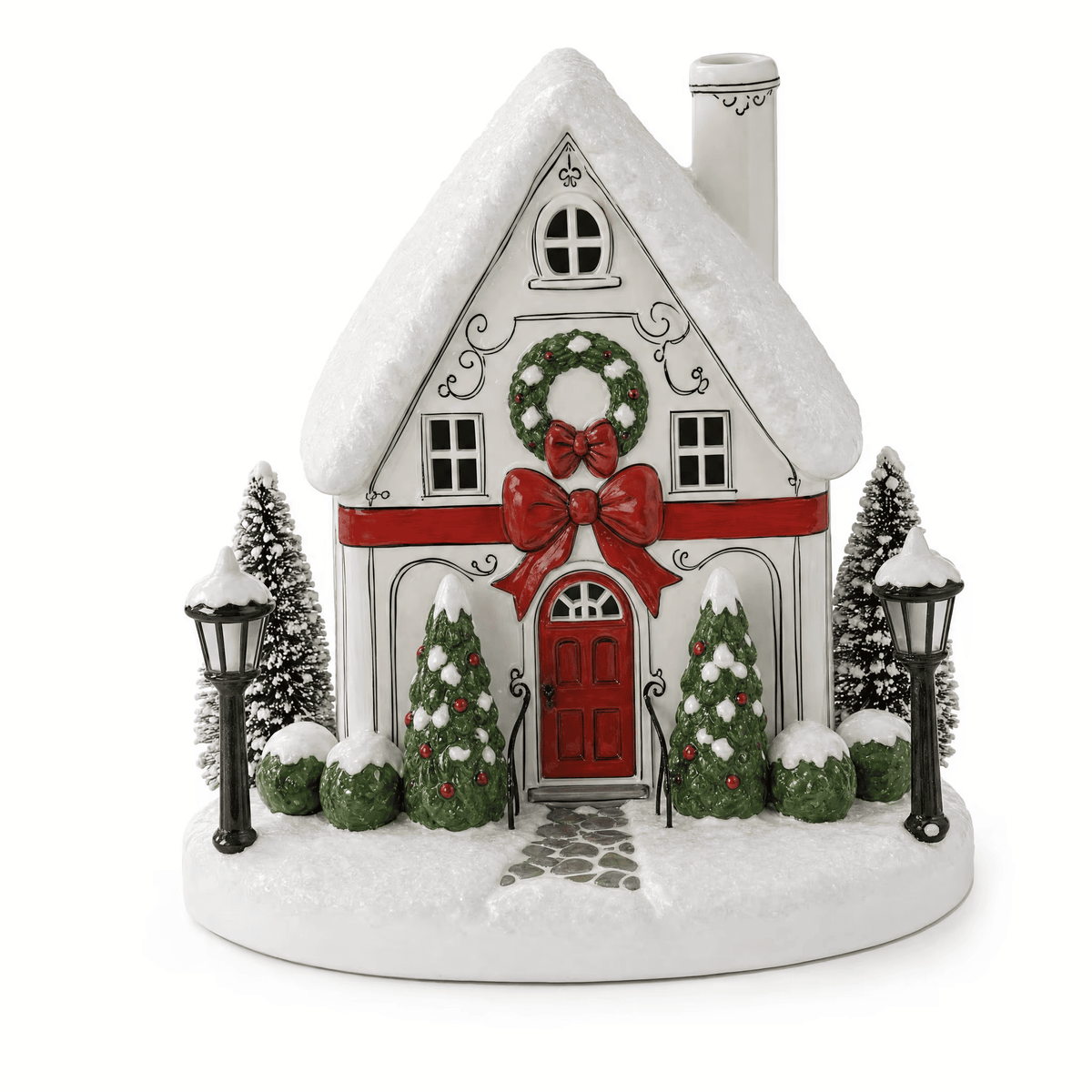 Buckingham Cottage Christmas village diffuser, second view
